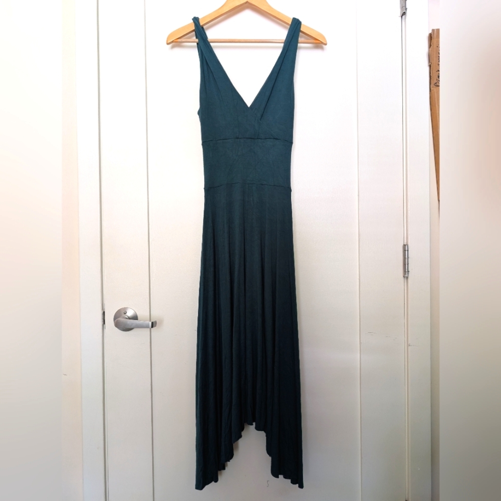 Vintage The Limited Jersey Dress, Dark Teal